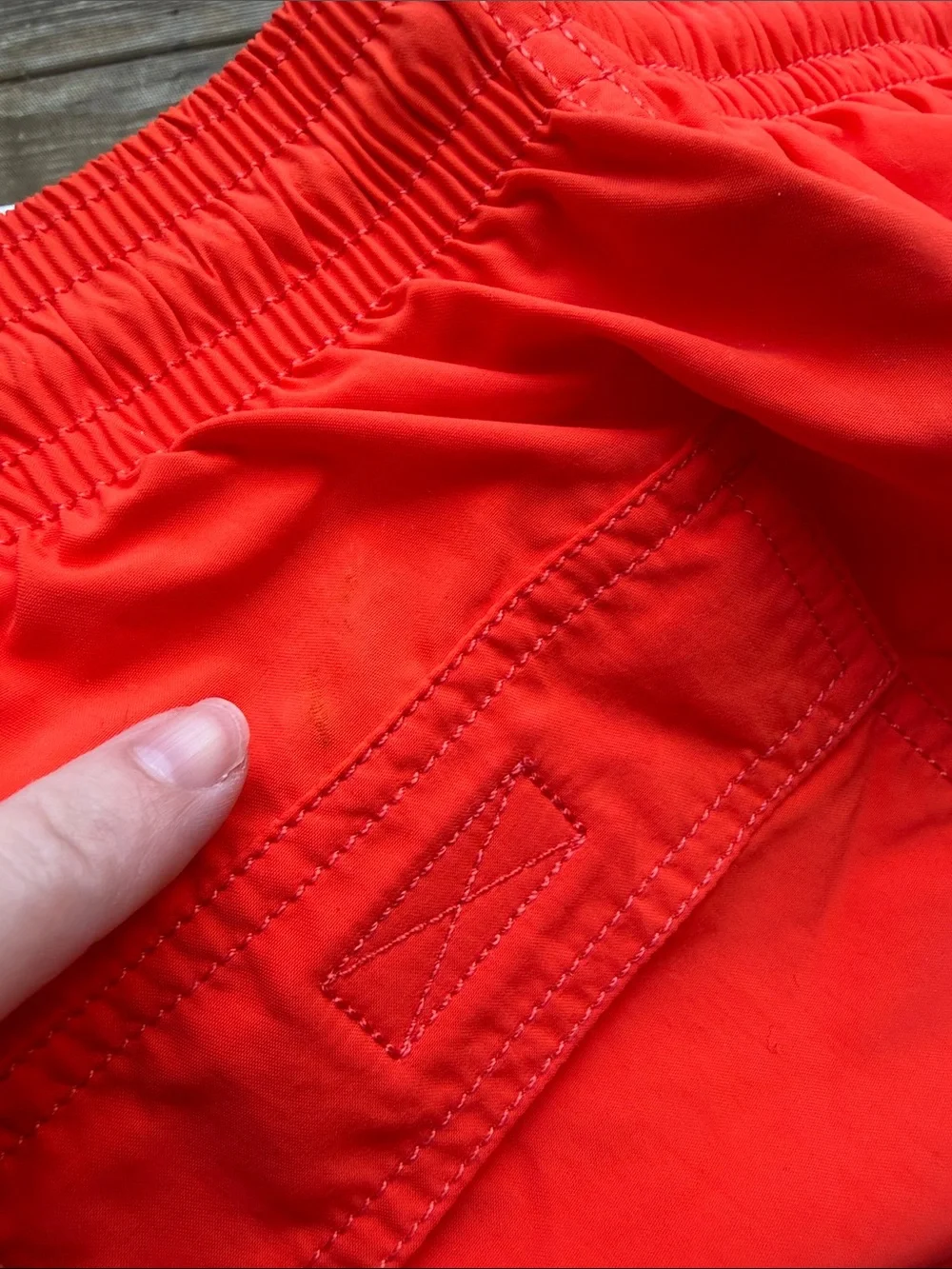 NEW Vilebrequin MOOREA Swim Trunks 🩳 Patterned when wet MEDLAR Orange MEDIUM
